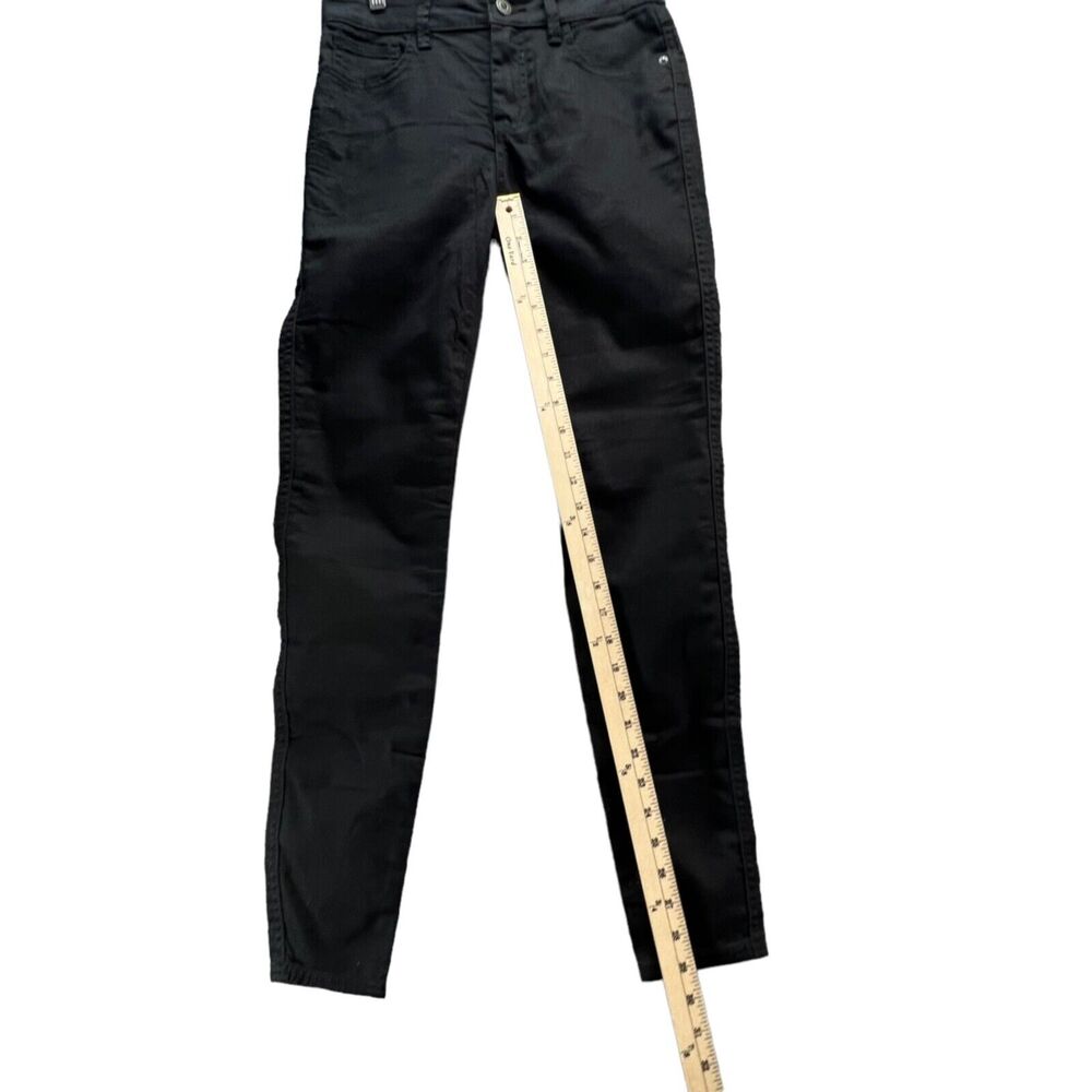 Prana Oday Jeans Womens 26 Black Out Skinny‎ Performance Stretch Denim Organic - Picture 8 of 14